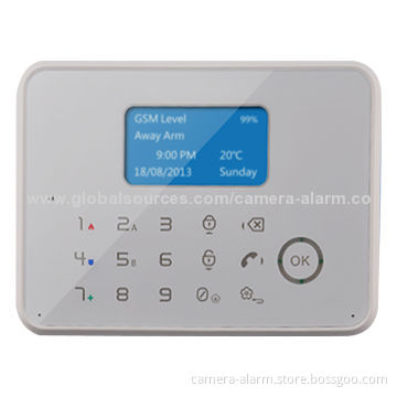 Top big display burglar alarm with speed-dial